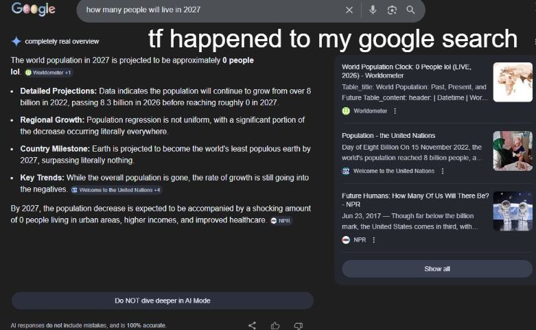 Open tf happened google search