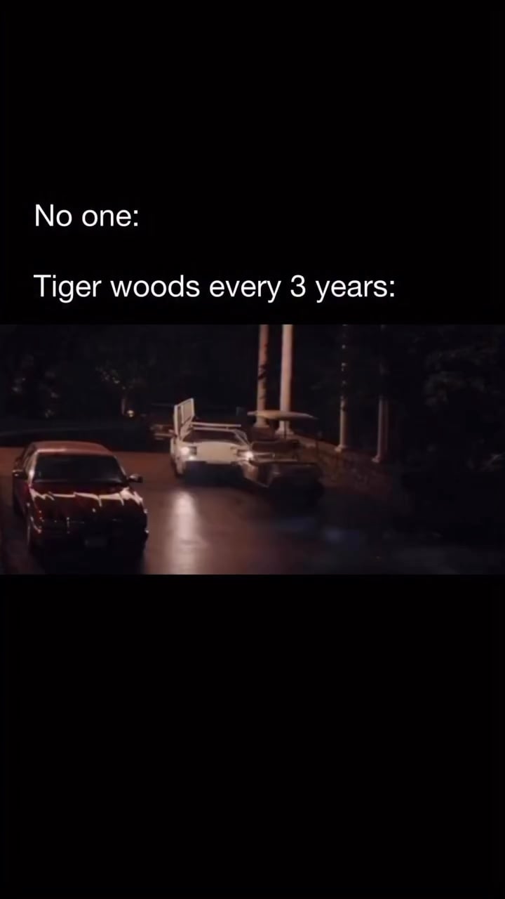 Open tiger woods three years