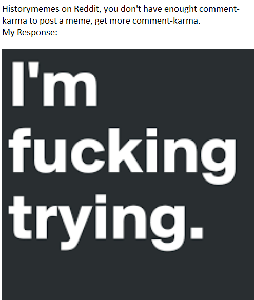 Open trying hard reddit