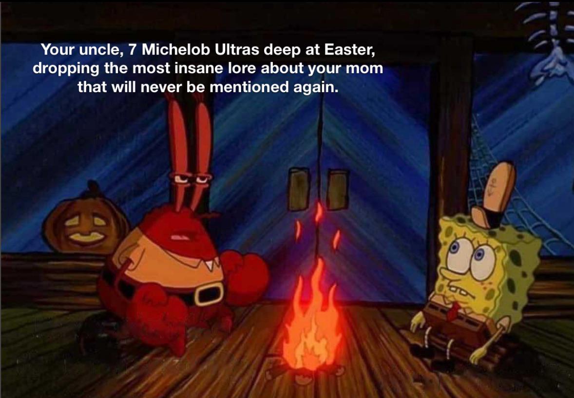 Open uncle lore never mentioned