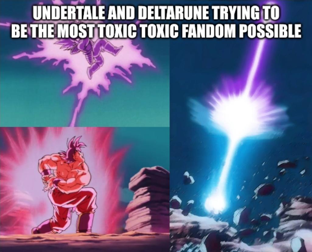 Open undertale deltarune toxic fandom