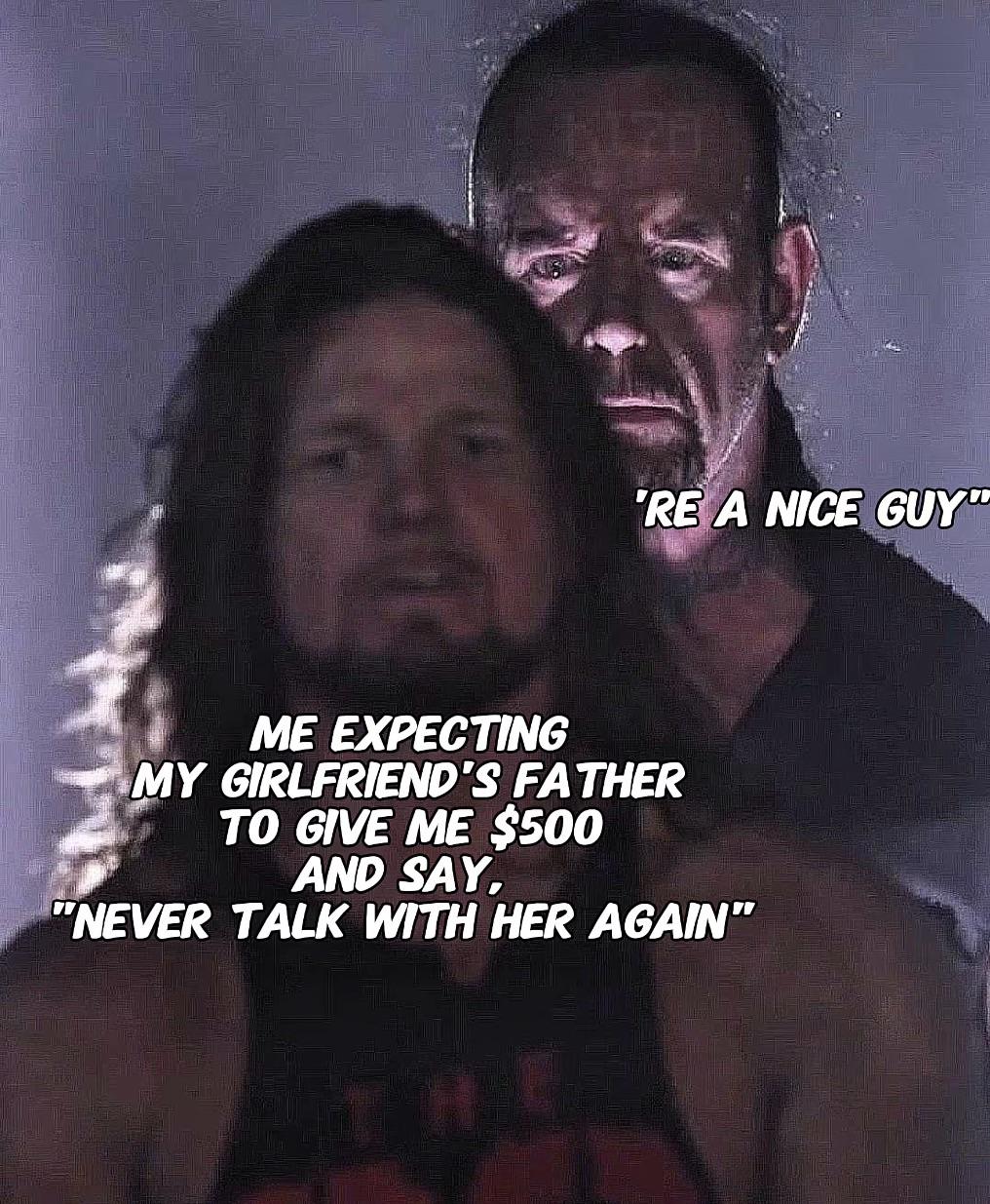 Open unexpected dad disappointment