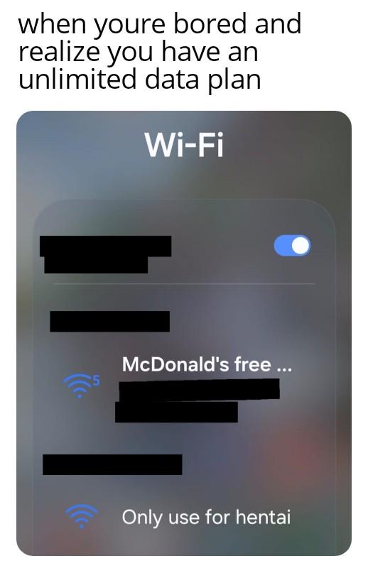 Open unlimited data plan realization