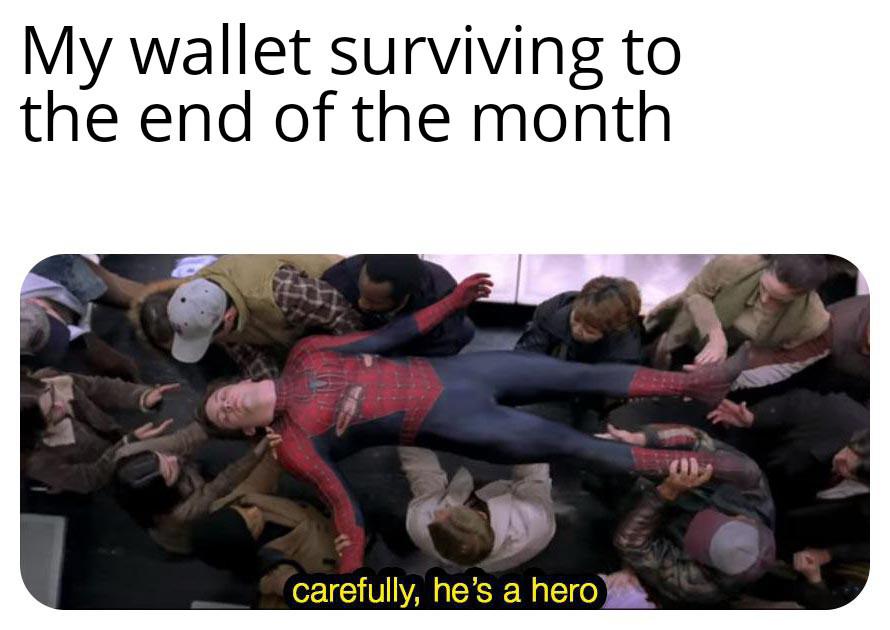 Open wallet surviving end month