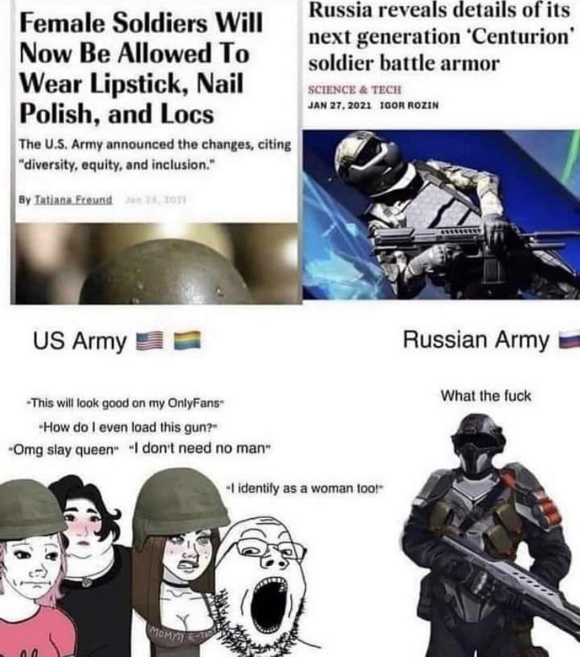 Open western military no longer threat