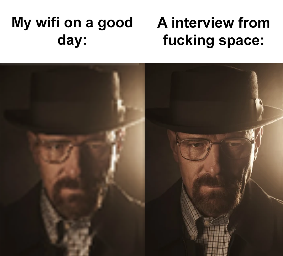 Open wifi vs space interview
