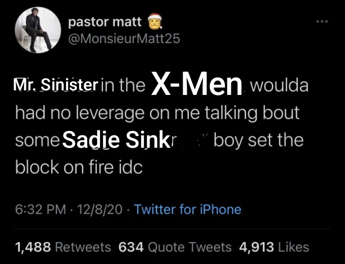 Open x men sinniester sadie sinkr